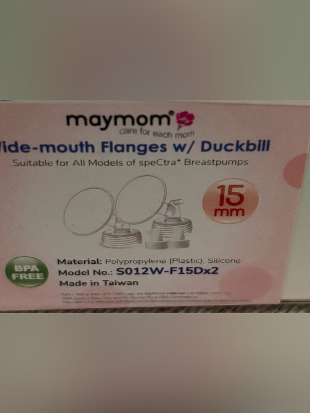 Maymom Pump Flanges with Duckbill Valves